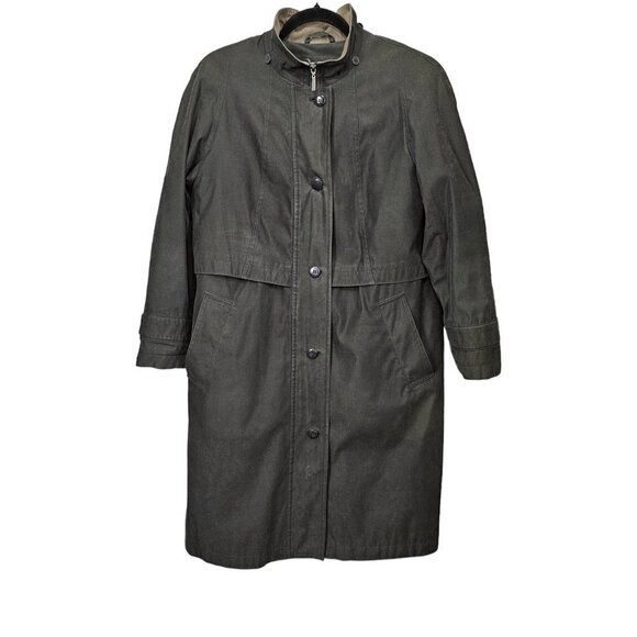 FS Rainwear Lined Zip Up Trench Coat - Picture 1 of 15